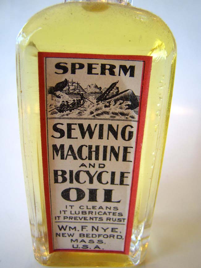Three unopened bottles of Nye Sperm Whale Oil in the original cardboard box circa 1890 — image 2